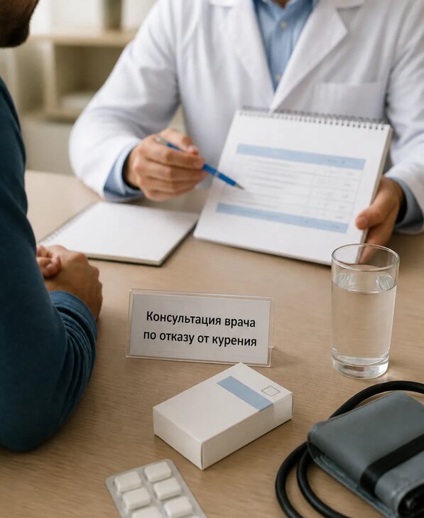 Консультация врача по отказу от курения для взрослых в Шумерле